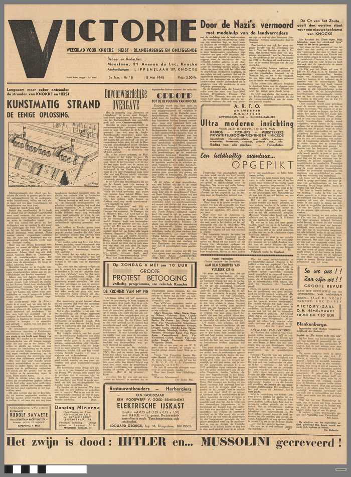 Krantje: Victorie - 2e jaar - N