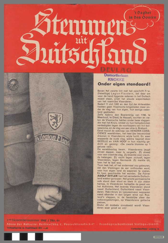 Tijdschrift: Stemmen uit Duitschland - nr. 44