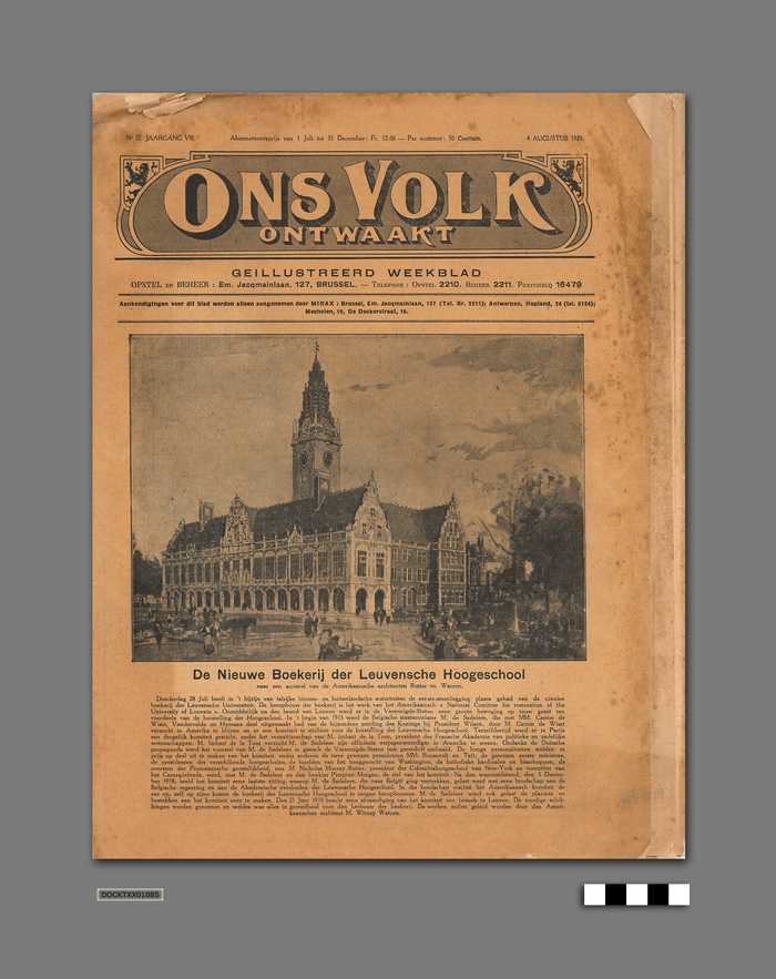 Ons Volk Ontwaakt - Nr 32 jaargang VII