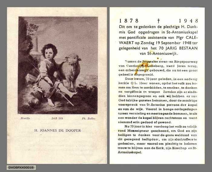 JOANNES DE DOOPER (Heilige)