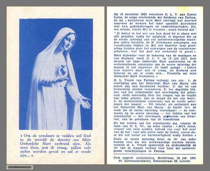 ONBEVLEKT HART (Maria)