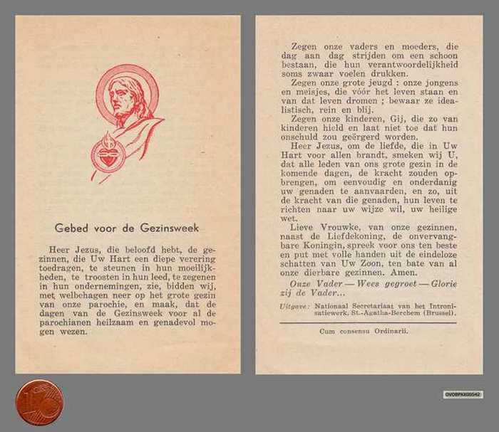 Gebed voor de Gezinsweek