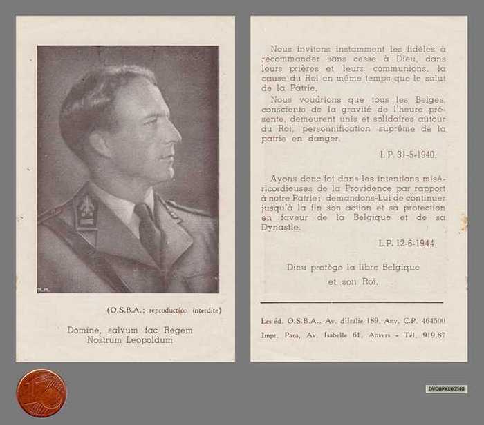 Domine, salvum fac Regem Nostrum Leopoldum