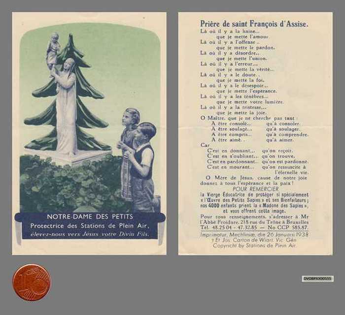 Notre-Dame des Petits - Prière de saint François d'Assise