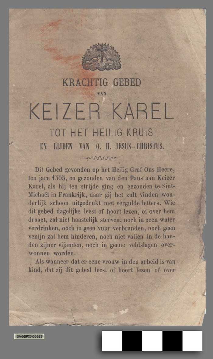 Krachtig Gebed van Keizer Karel