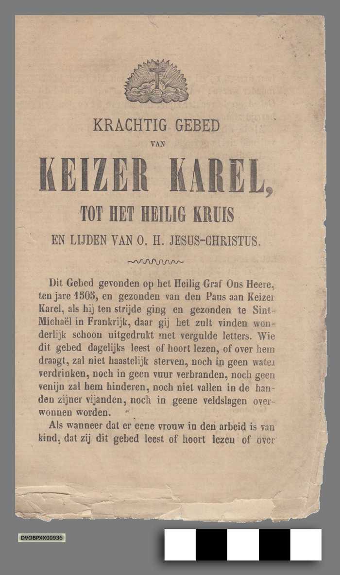 Krachtig Gebed van Keizer Karel