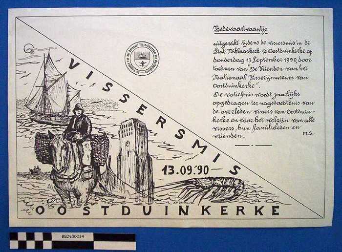 Vissersmis voor de overleden vissers (Oostduinkerke)