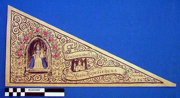Tentoonstelling van Maria Kapellekens