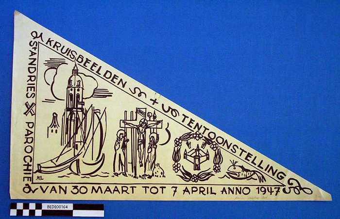 Kruisbeelden tentoonstelling (Sint-Andries)