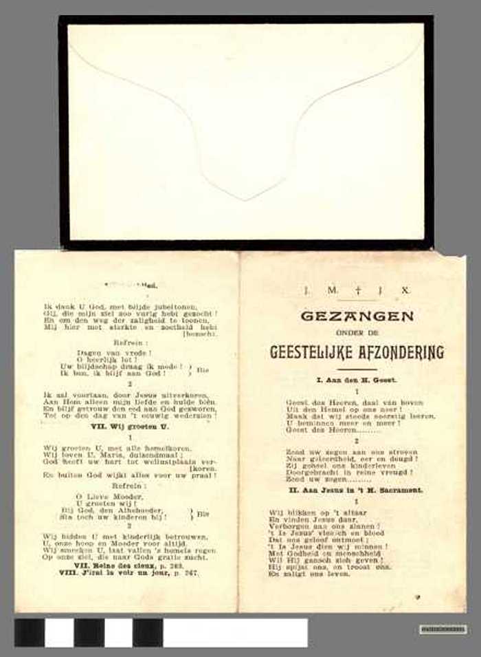 Gezangen onder de geestelijke afzondering