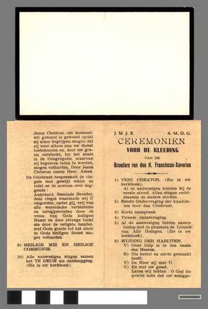 Ceremonien voor de kleeding