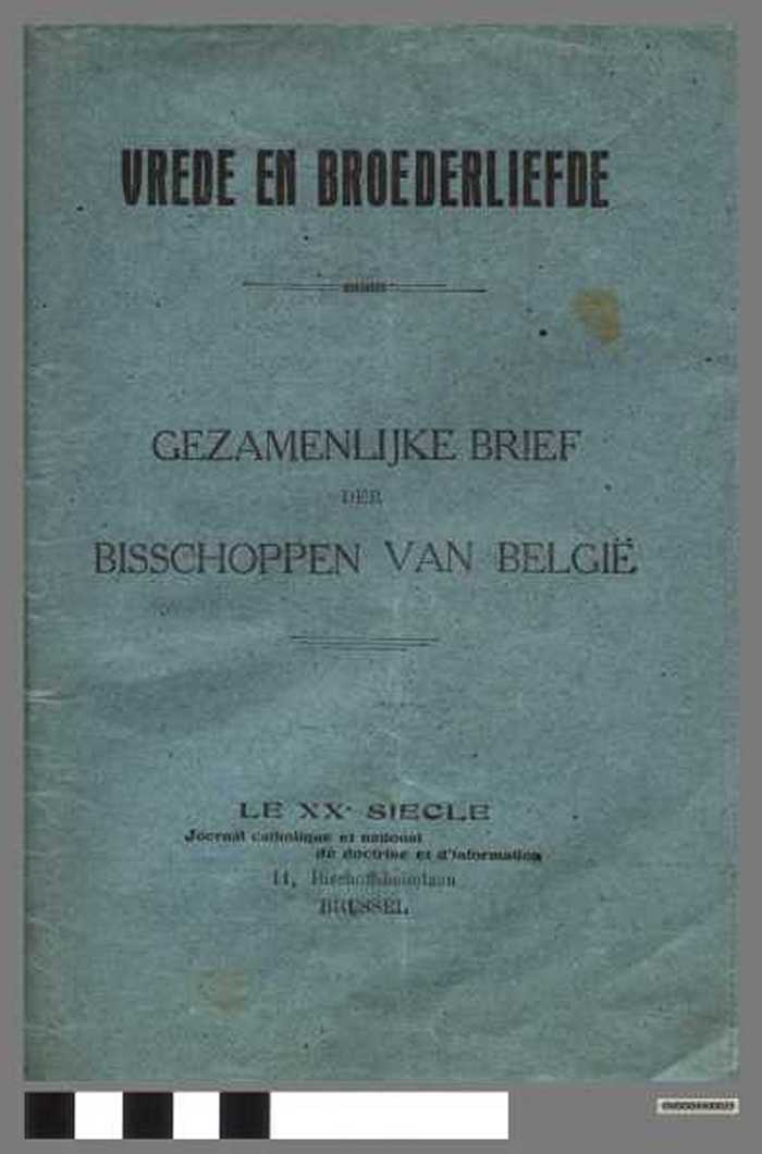 Vrede en broederliefde