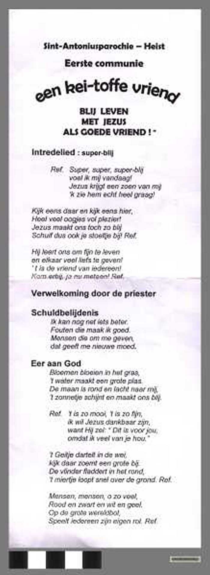 Een kei-toffe vriend.