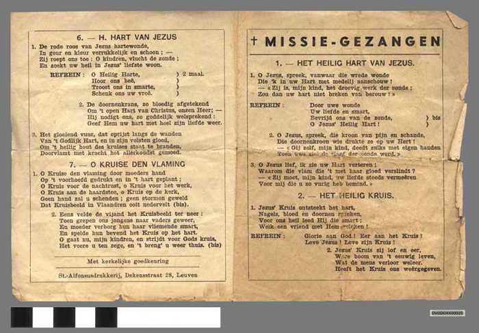 Missie-gezangen.