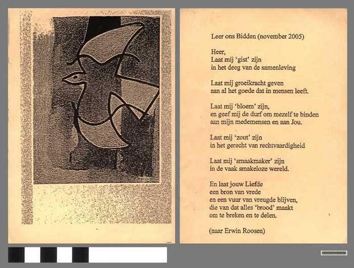 Heer, leer ons bidden - november 2005