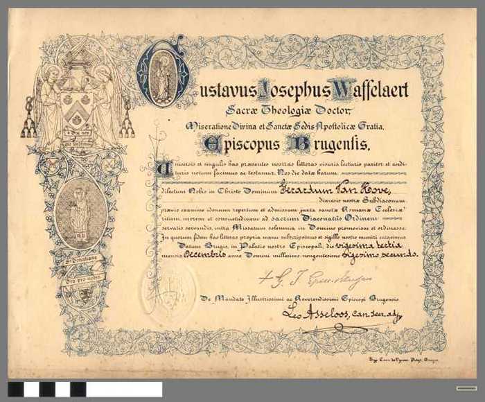 Gustavus Josephus Waffelaert, sacrae theologiae doctor...