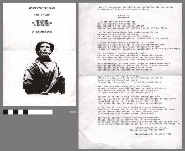 Vissersmis St. Antoniuskerk Blankenberge 1989