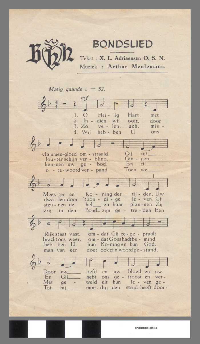 Bondslied van B.H.H.