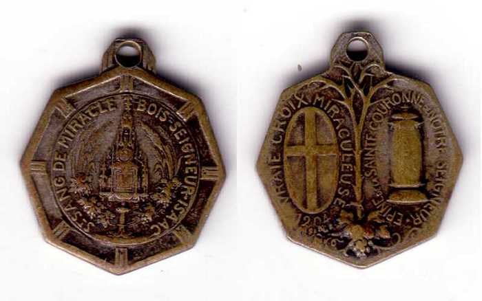 ST. SANG DE MIRACLE BOIS SEIGNEUR ISAAC