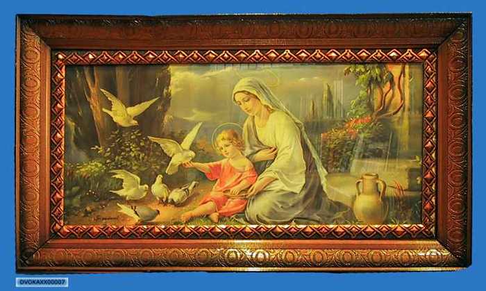 Kindje Jezus met Maria.