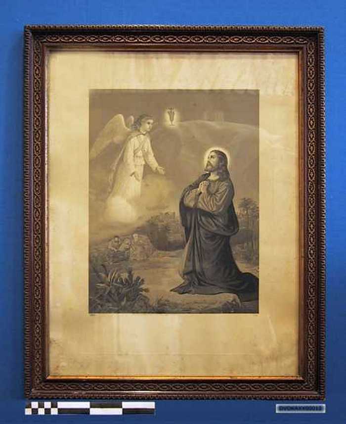 Jezus in de tuin van Gethsemane