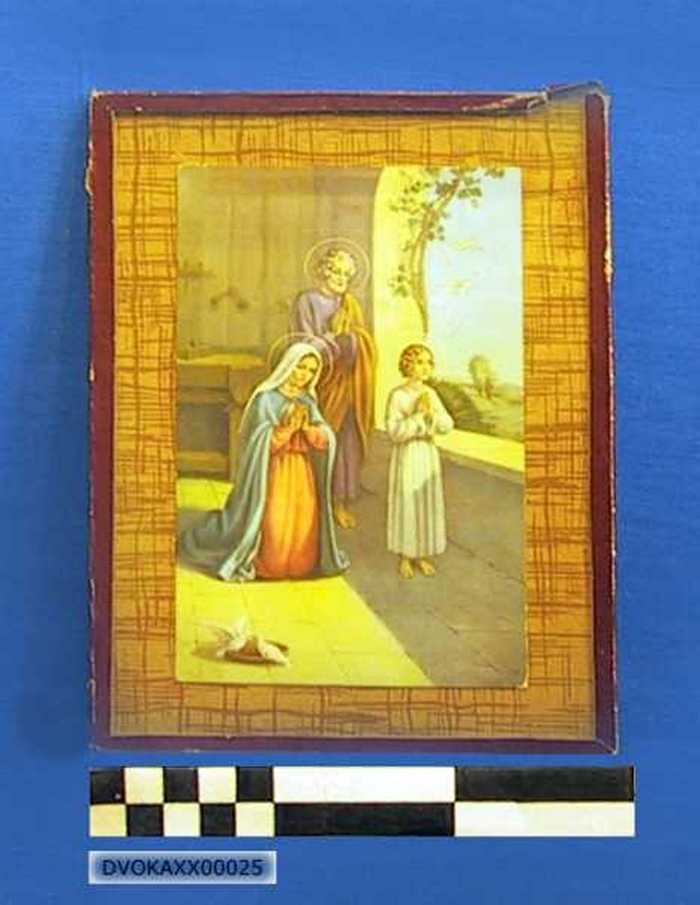 Heilige Maria, Jozef en Jezus.