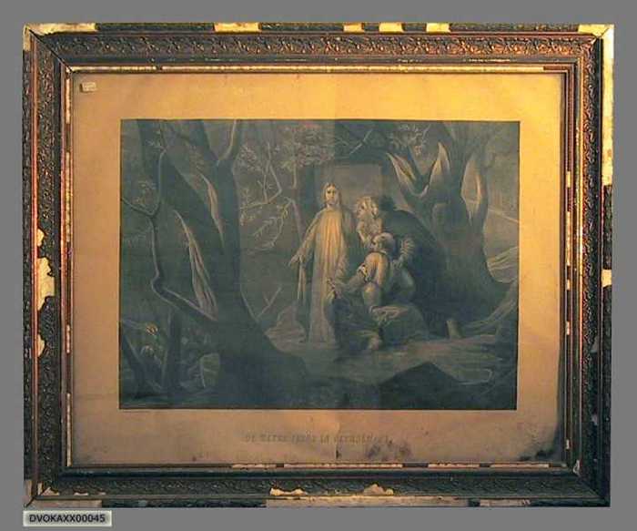 De Heere Jezus in Gethsémané.