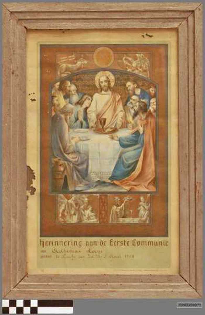 Herinnering aan de Eerste Communie