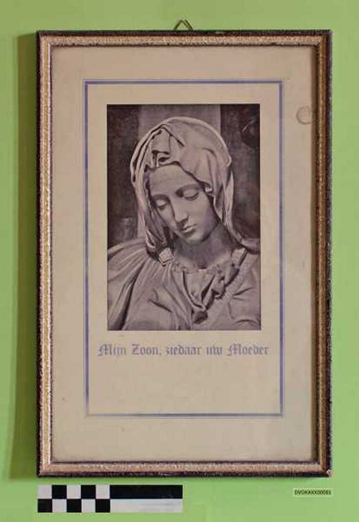 Mijn zoon, ziedaar uw Moeder