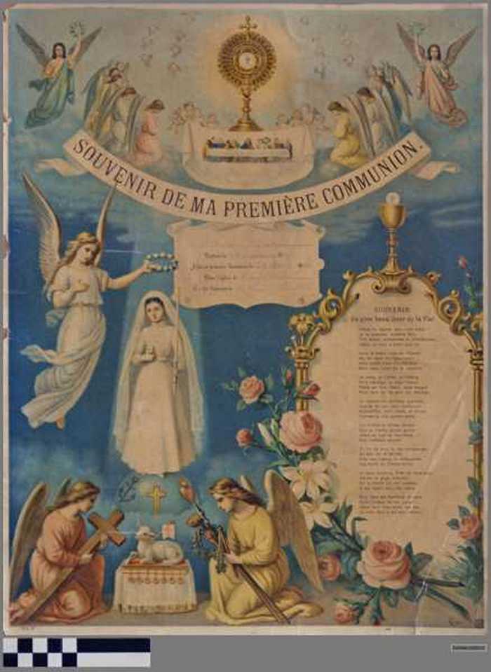 Souvenir de ma première communion