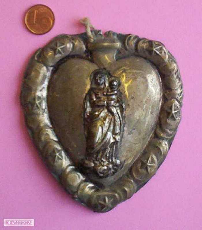 Ex-voto Brandend hart