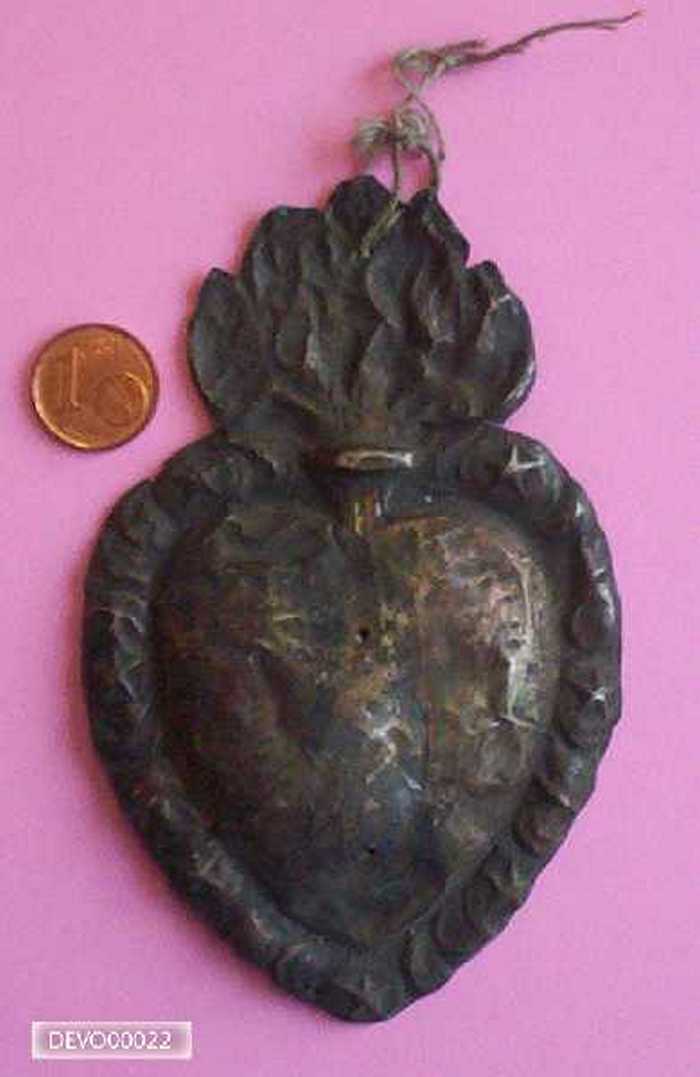 Ex-voto Brandend hart