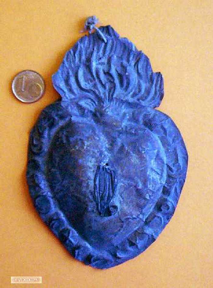 Ex-voto Brandend hart