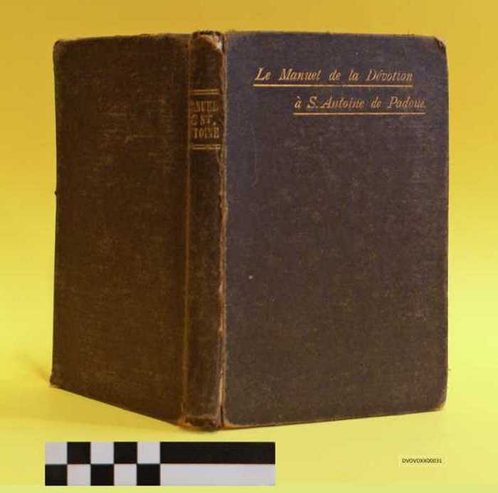 Religieus boekje `Le Manuel de la Dévotion à Saint Antoine De Padoue.