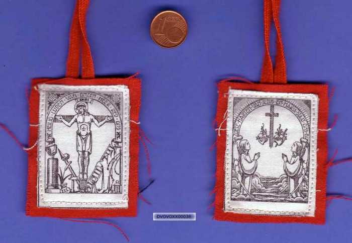 Scapulier (Zoete harten van Jezus en Maria)