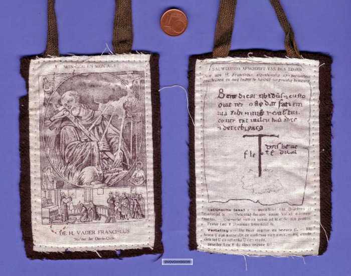 Scapulier (H. Vader Franciscus.)