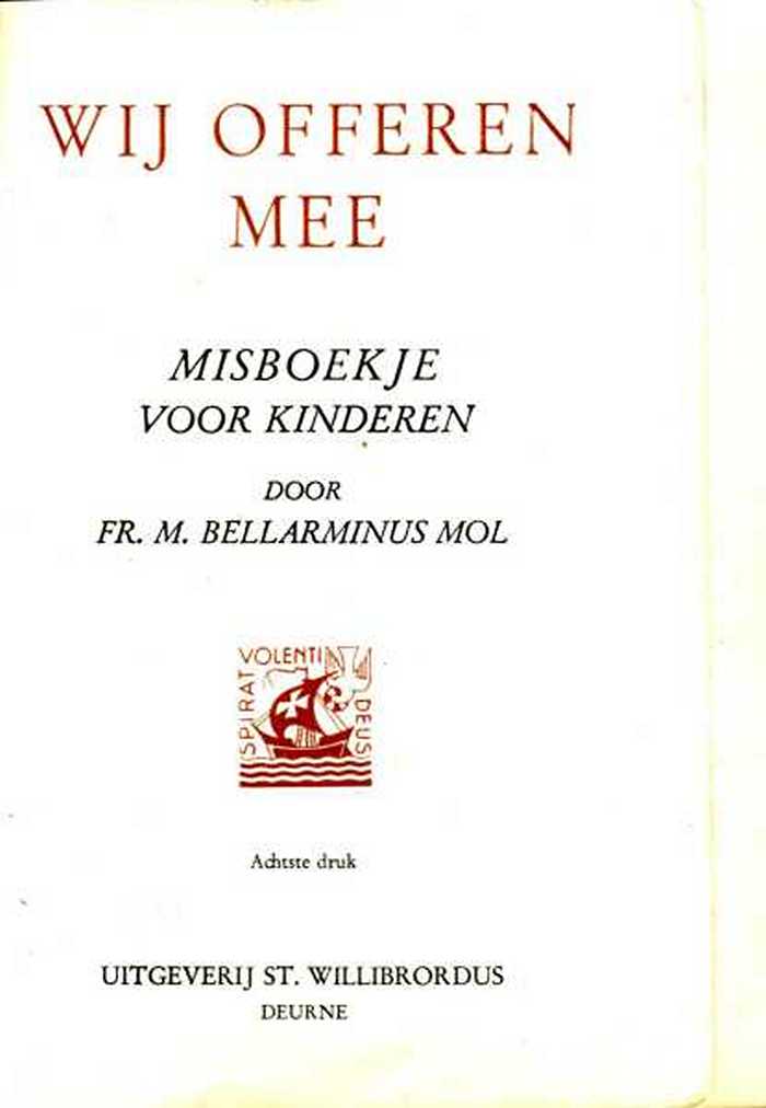 Misboekje voor kinderen - Wij offeren meer