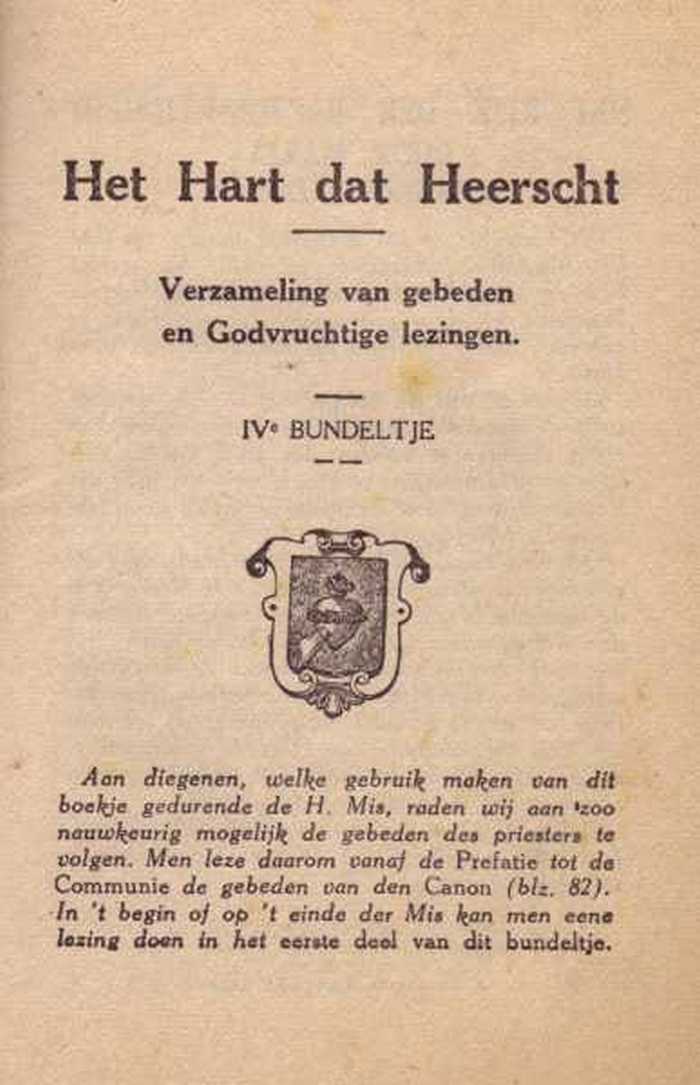 Boekje: Het hart dat heerscht