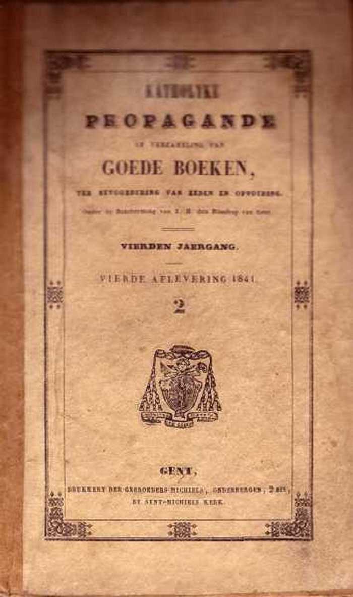 Boek: Katholyke Propaganda of verzameling van Goede Boeken ter bevoordering van zeden en opvoeding - Esther of de Bekeerde Jodin