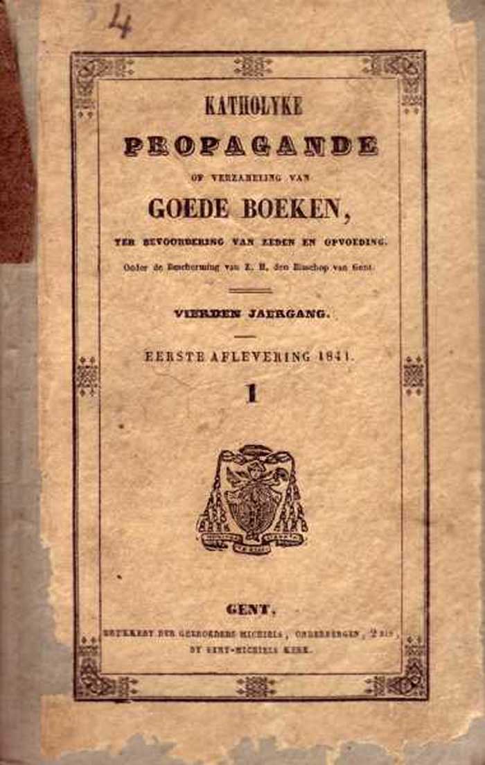 Boek: Katholyke Propaganda of verzameling van Goede Boeken ter bevoordering van zeden en opvoeding - Silva, of den invloed der deugd