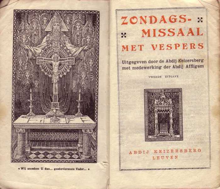 Boek: Zondagsmissaal.