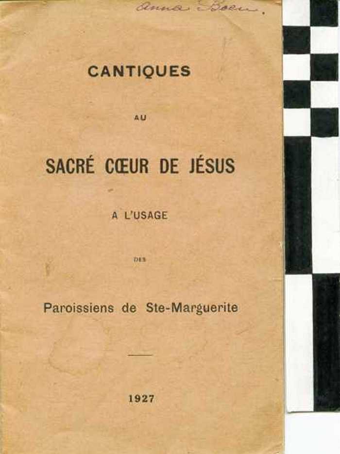 Boekje : Cantiques au Sacré Coeur de Jésus