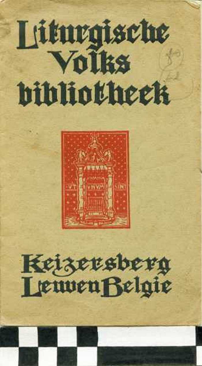 Boekje: Liturgische volksbibliotheek Keizersberg Leuven België