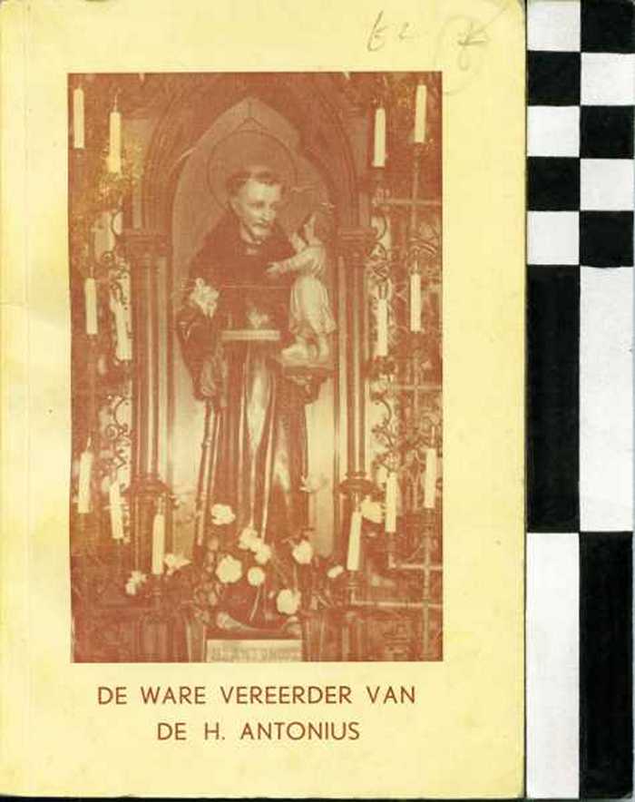 Boekje: De ware vereerder van de H. Antonius