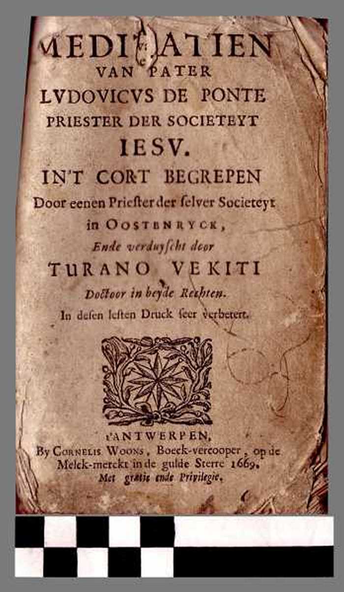 Boek: Meditatien van pater Ludovicus de Ponte