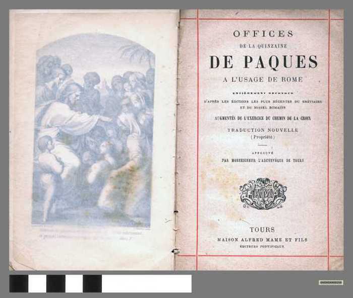Boek: Offices de la quinzaine de Paques