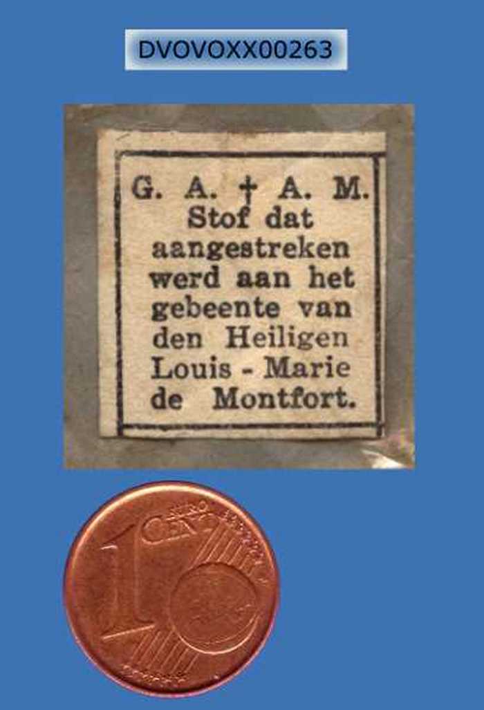 Heilige Louis-Marie de Montfort (relikwie)