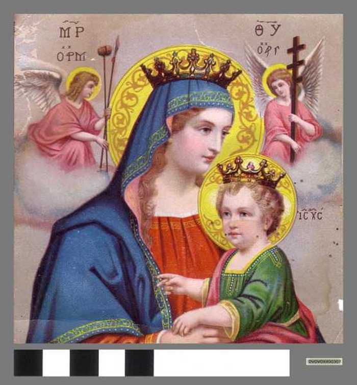 Prent: Onze Lieve Vrouw van Atijddurende Bijstand