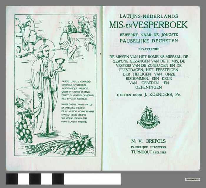 Boek: Mis- en vesperboek