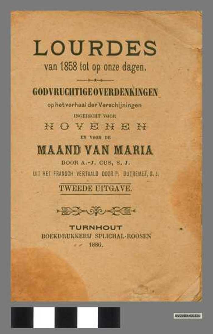 Boekje: Lourdes van 1858 tot op onze dagen